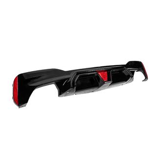 Difuzor bara spate CS-Style LED (pentru M-Sport/M5 F90, ABS) foto 3