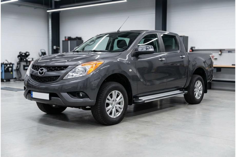 Mazda BT-50 2012- Praguri Laterale Rainbow (2 buc, Aluminiu) Image