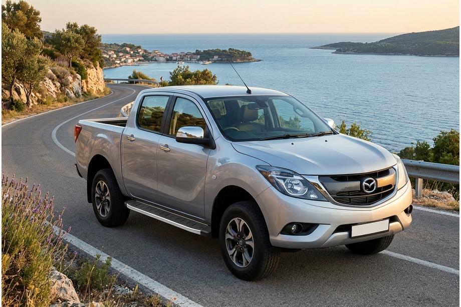 Mazda BT-50 2012- Praguri Laterale Fullmond (2 buc, aluminiu) Image