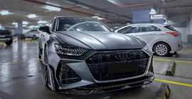 Audi A6 C8 2018–2025 Kit caroserie AE-Design Carbon (pentru RS6) foto 1