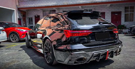 Audi A6 C8 2018–2025 Kit caroserie AE-Design Carbon (pentru RS6) foto 3