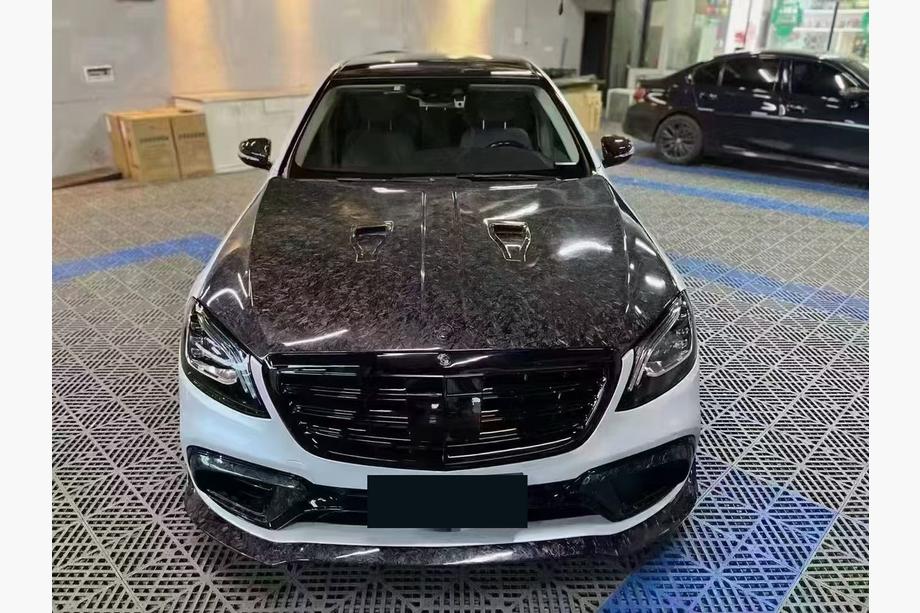 Mercedes S-class W222 2013-2022 Capota (Forged Carbon) Image