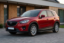 Mazda CX-5 2012-2017 Praguri Laterale Allmond Black (2 buc, Aluminiu) foto 1