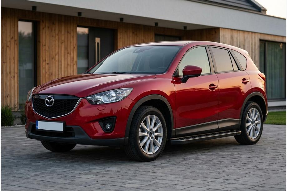 Mazda CX-5 2012-2017 Praguri Laterale Allmond Black (2 buc, Aluminiu) Image
