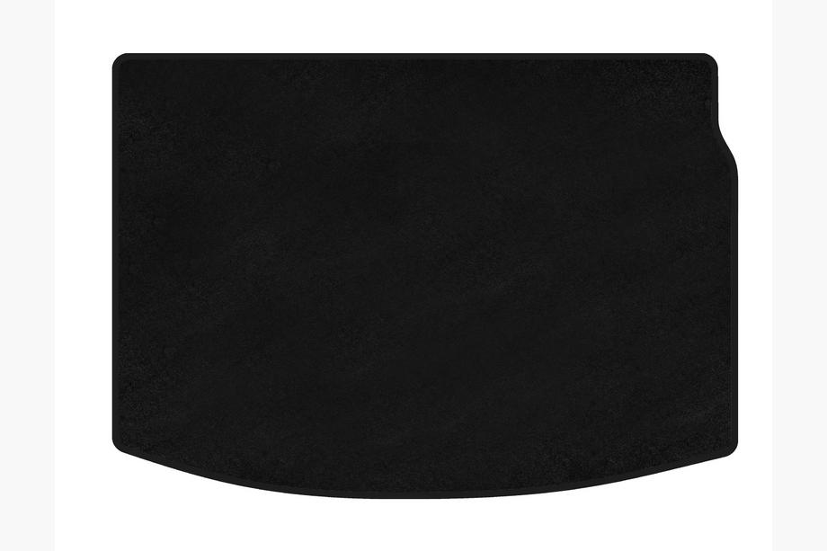 Renault Megane III 2009-2016 Covoras portbagaj textil Classic (HB, Negru) Foto 1
