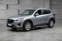 Mazda CX-5 2012-2017 Praguri Laterale Sunrise (2 buc, Aluminiu) foto 1