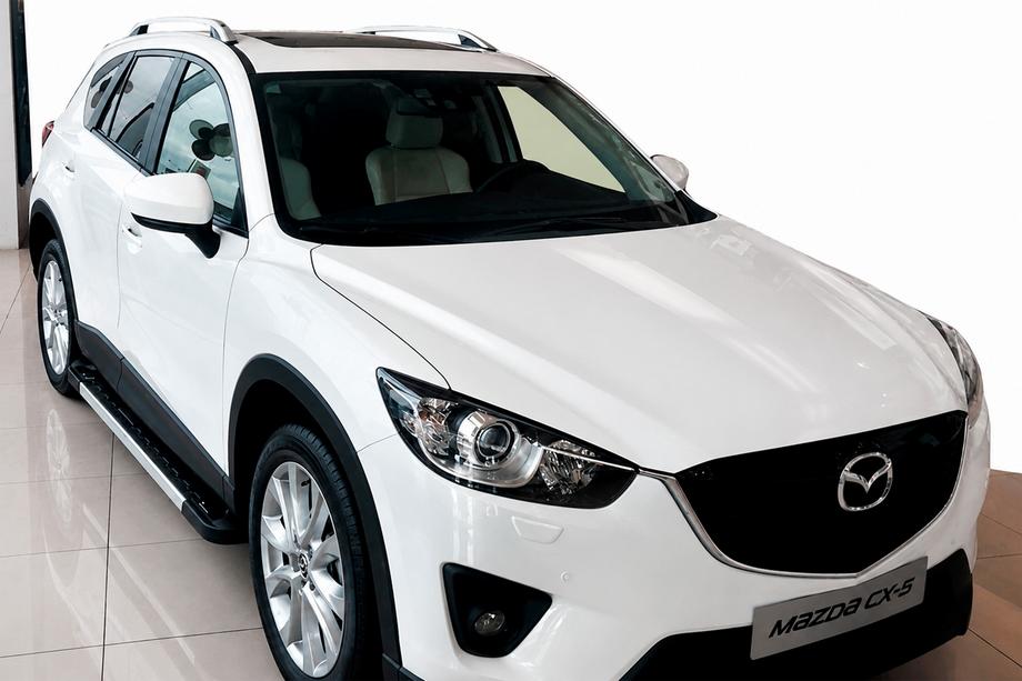 Mazda CX-5 2012-2017 Praguri Laterale RedLine V1 (2 buc, Aluminiu) Image