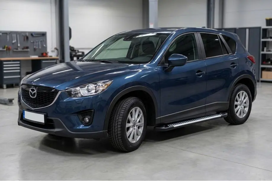 Mazda CX-5 2012-2017 Praguri Laterale Line (2 buc, Aluminiu) Image