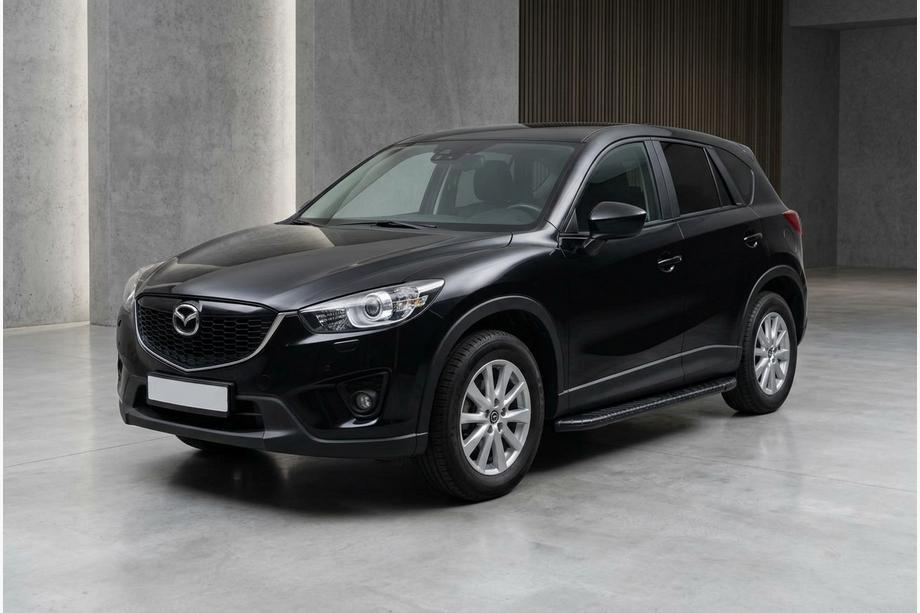 Mazda CX-5 2012-2017 Praguri Laterale Bosphorus Black (2 buc, Aluminiu) Image