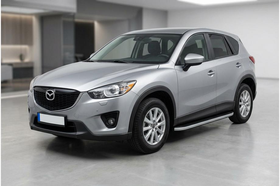 Mazda CX-5 2012-2017 Praguri Laterale Tayga Grey (2 buc, Aluminiu) Image