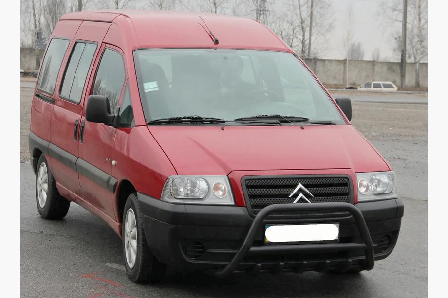 Fiat Scudo 1996-2007 Bullbar WT003 Negru Inox Image