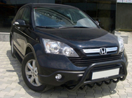 Honda CRV 2007-2011 Bull Bar WT003 Negru (Otel Inoxidabil) foto 1