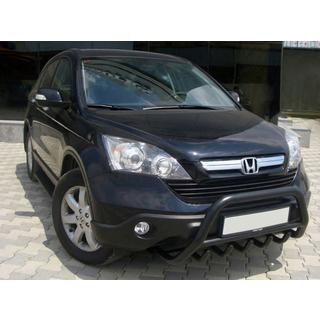 Bull Bar WT003 Negru (Otel Inoxidabil) Honda CRV 2007-2011 foto 1