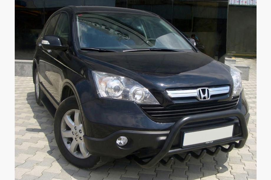 Honda CRV 2007-2011 Bull Bar WT003 Negru (Otel Inoxidabil) Image