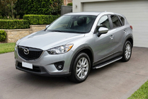 Mazda CX-5 2012-2017 Praguri Laterale Fullmond (2 buc, aluminiu) foto 1