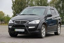SsangYong Action 2005-2018 Bull Bar WT004 Negru (Otel Inoxidabil) foto 1