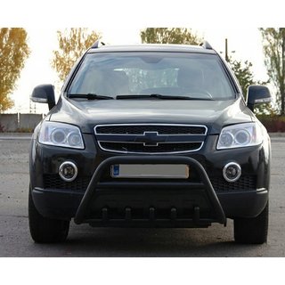 Bara Fata WT003 Negru (Otel Inoxidabil) Chevrolet Captiva 2006-2019 foto 1
