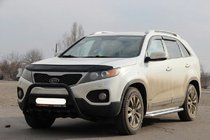 Kia Sorento II XM 2009-2014 Bull Bar WT003 Negru (Otel Inoxidabil) foto 2