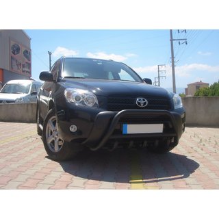 Bullbar WT003 Negru Inox Toyota Rav 4 2006-2013 foto 4