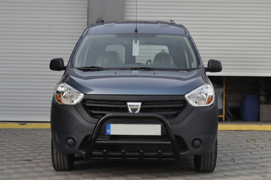 Renault Dokker 2013-2022 Bull Bar WT003 Negru (Otel Inoxidabil) Image
