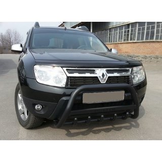 Bullbar cu Inscription WT004 Negru (Otel Inoxidabil) foto 1