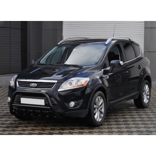 Bull Bar WT003 Negru (Otel Inoxidabil) Ford Kuga 2008-2013 foto 4