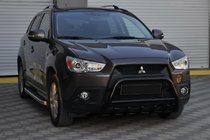 Mitsubishi ASX 2010-2023 Bull Bar WT003 Negru (Otel Inoxidabil) foto 5