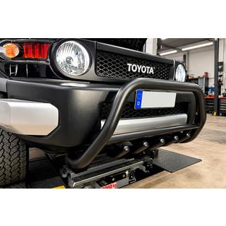 Bullbar WT003 Negru Inox Toyota FJ Cruiser 2006-2022 foto 2