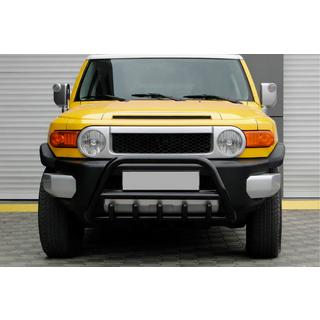 Bullbar WT003 Negru Inox Toyota FJ Cruiser 2006-2022 foto 1
