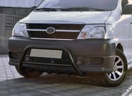 Toyota HiAce Bullbar WT003 Negru Inox foto 1