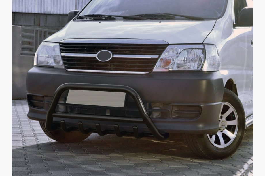 Toyota HiAce Bullbar WT003 Negru Inox Image