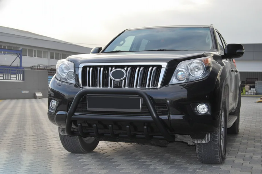 Toyota Land Cruiser Prado 150 2009-2023 Bullbar WT003 Negru Inox Foto 5