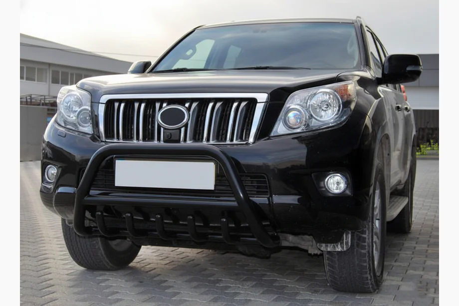Toyota Land Cruiser Prado 150 2009-2023 Bullbar WT003 Negru Inox Foto 1