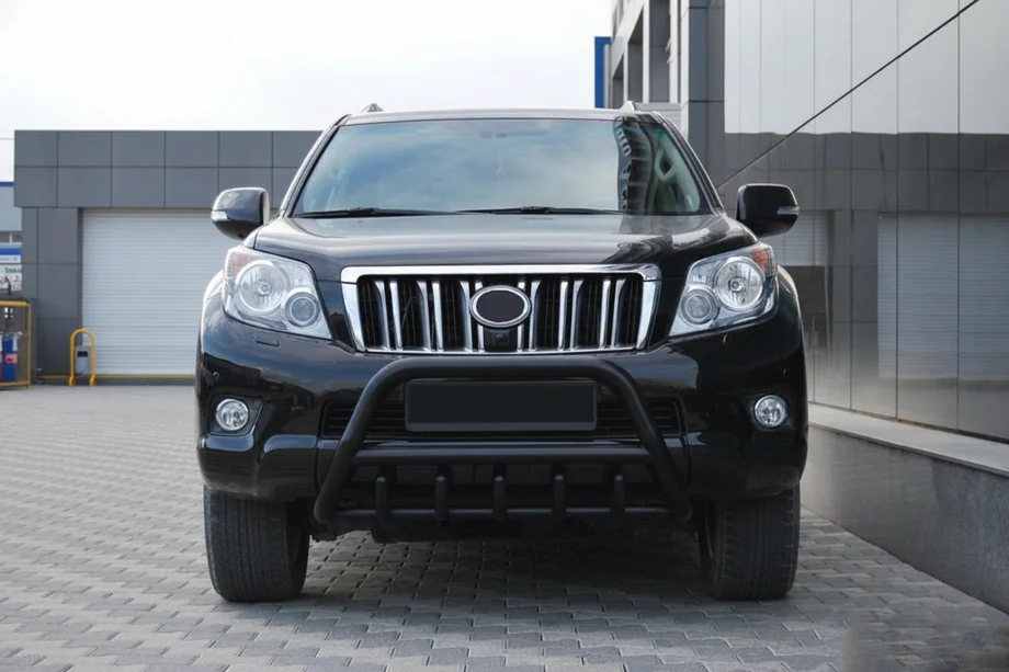 Toyota Land Cruiser Prado 150 2009-2023 Bullbar WT003 Negru Inox Foto 3
