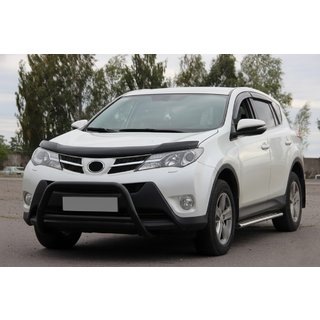 Bullbar WT003 Negru Inox Toyota Rav 4 2013-2018 foto 3