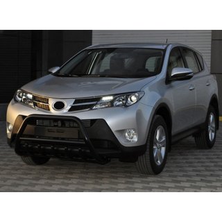 Bullbar WT003 Negru Inox Toyota Rav 4 2013-2018 foto 4