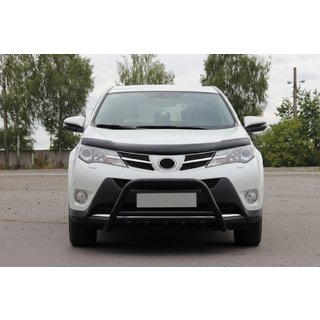 Bullbar WT003 Negru Inox Toyota Rav 4 2013-2018 foto 1