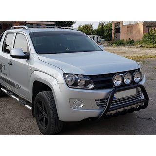 Bullbar WT003 Negru Inox foto 4