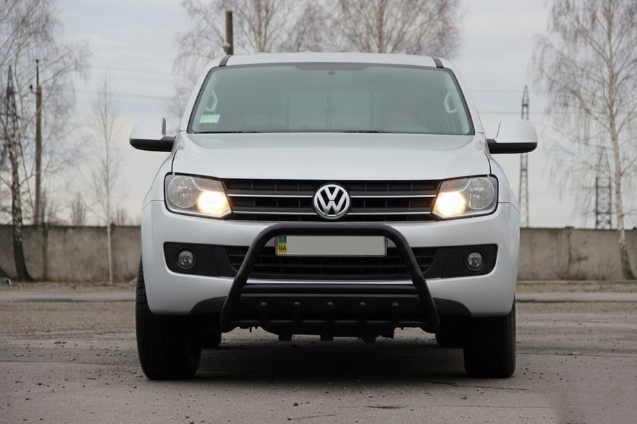 Volkswagen Amarok 2010-2022 Bullbar WT003 Negru Inox Image