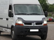 Nissan Interstar 2002-2010 Bara Fata WT003 Negru (Otel Inoxidabil) foto 4