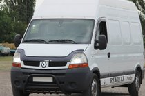 Nissan Interstar 2002-2010 Bara Fata WT003 Negru (Otel Inoxidabil) foto 3