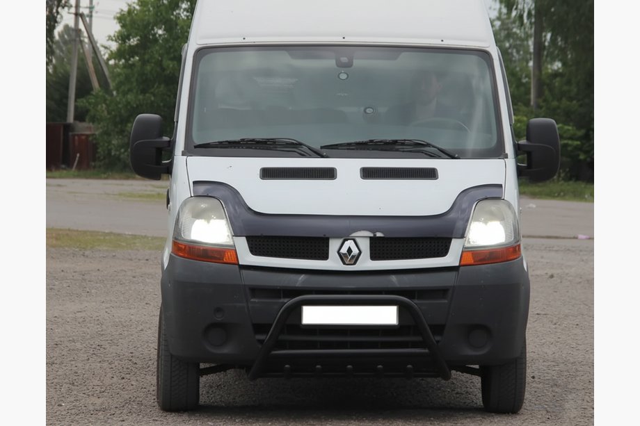 Nissan Interstar 2002-2010 Bara Fata WT003 Negru (Otel Inoxidabil) Image
