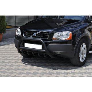 Bull Bar WT003 Negru (Otel Inoxidabil) Volvo XC90 2002-2014 foto 1