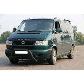 Bull Bar WT004 Negru (Otel Inoxidabil) Volkswagen T4 Caravelle/Multivan 1990–2003 foto 2