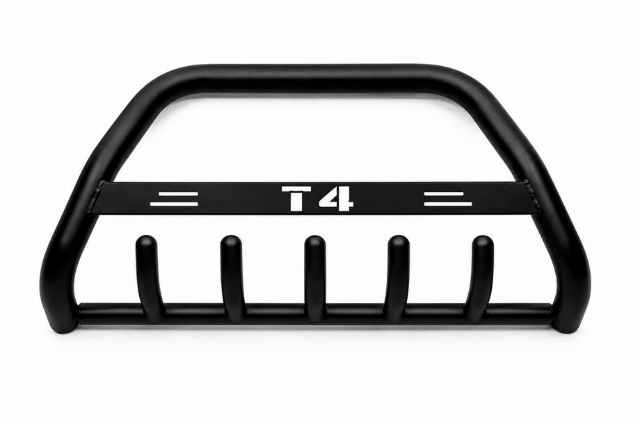 Volkswagen T4 Caravelle/Multivan 1990–2003 Bull Bar WT004 Negru (Otel Inoxidabil) Foto 4
