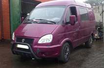 GAZelle 1998- Bull Bar WT003 Negru (Otel Inoxidabil) foto 4
