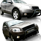Geely Emgrand X7 2011- Bull Bar WT003 Negru (Otel Inoxidabil) foto 1