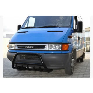 Bull Bar WT003 Negru Iveco Daily 1999-2006 foto 1