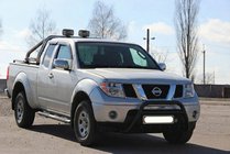 Nissan Navara 2006-2015 Bullbar WT003 Negru Inox foto 1