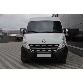 Bull Bar WT003 Negru (Otel Inoxidabil) Opel Movano 2010-2021 foto 1